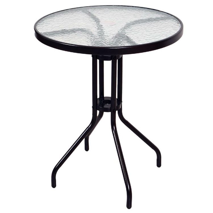 Produktbild: 3-tlg. Bistroset Balkon Stuhl Tisch Set Braun