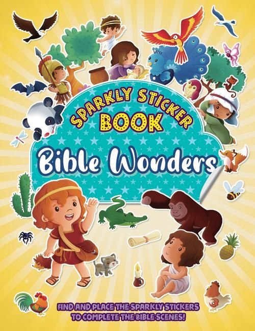 Produktbild: Biible Wonders: Sparkly Sticker Book