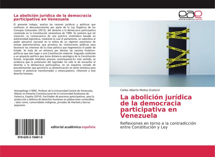 Produktbild: La abolici&oacute;n jur&iacute;dica de la democracia participativa en Venezuela