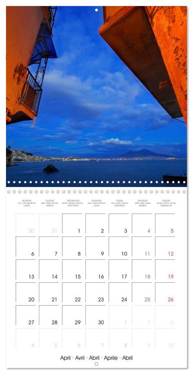 Produktbild: Around Naples (Wall Calendar 2026 12 &times; 12 Inch) CALVENDO 12 Month Wall Calendar