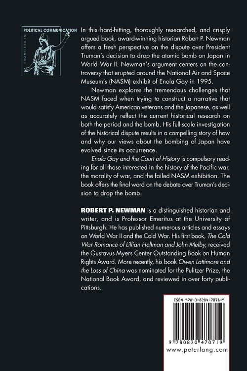 Produktbild: Enola Gay and the Court of History