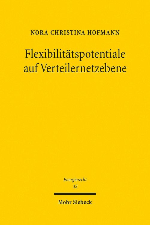Produktbild: Flexibilit&auml;tspotentiale auf Verteilernetzebene