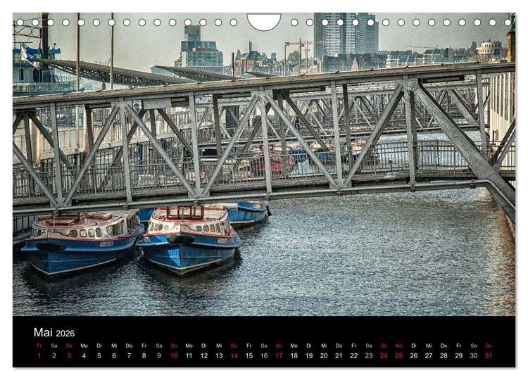 Produktbild: Hamburg (Wandkalender 2026 DIN A4 quer), CALVENDO Monatskalender