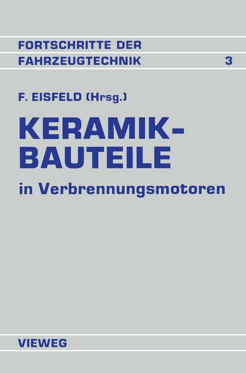 Produktbild: Keramik-Bauteile in Verbrennungsmotoren