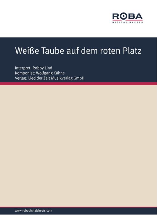 Produktbild: Wei&szlig;e Taube auf dem roten Platz