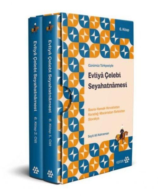 Produktbild: G&uuml;n&uuml;m&uuml;z T&uuml;rkcesiyle Evliya Celebi Seyahatnamesi 6. Kitap 2 Cilt Kutulu