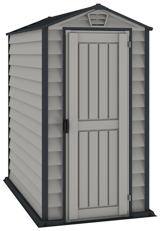 Produktbild: Kunststoff Ger&auml;tehaus 104x180 Gartenhaus Dreht&uuml;r