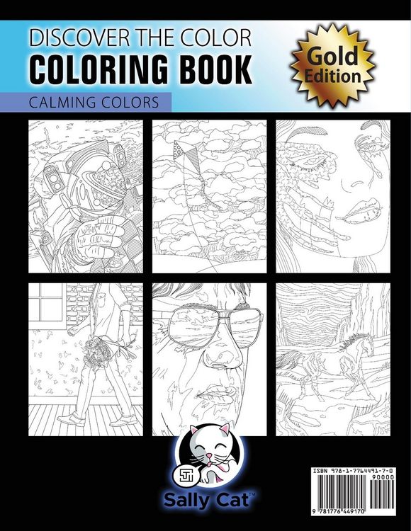Produktbild: Discover the Color Coloring Book