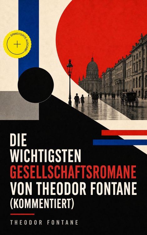 Produktbild: Die wichtigsten Gesellschaftsromane von Theodor Fontane (Kommentiert)