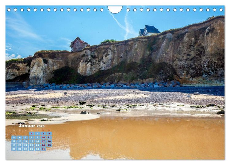 Produktbild: Reiseziel Normandie (Wandkalender 2026 DIN A4 quer), CALVENDO Monatskalender