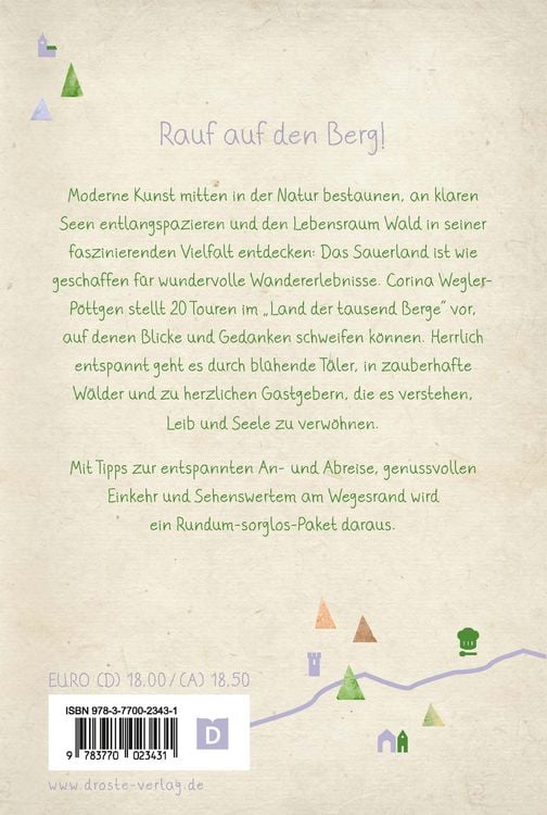 Produktbild: Sauerland. Wandern für die Seele
