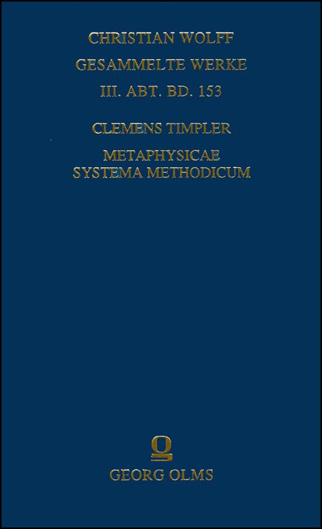 Produktbild: Metaphysicae systema methodicum