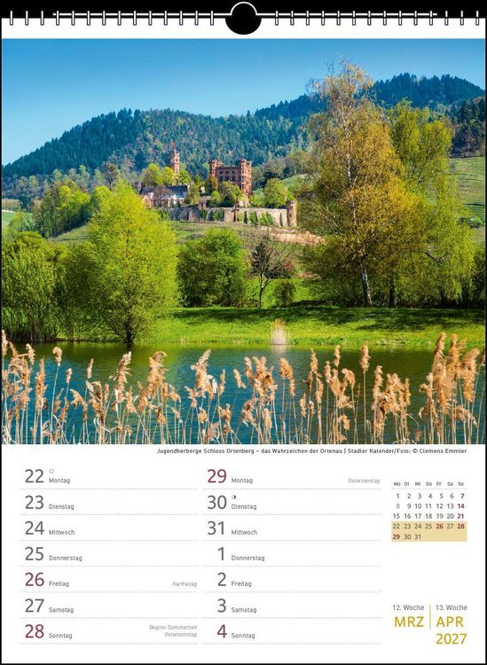 Produktbild: Zwei-Wochenplaner Schwarzwald 2027
