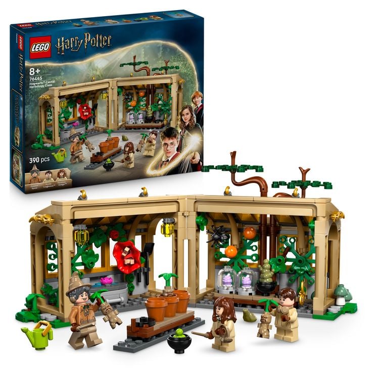 Produktbild: LEGO Harry Potter Schloss Hogwarts: Kr&auml;uterkundeunterricht Spielzeug 76445