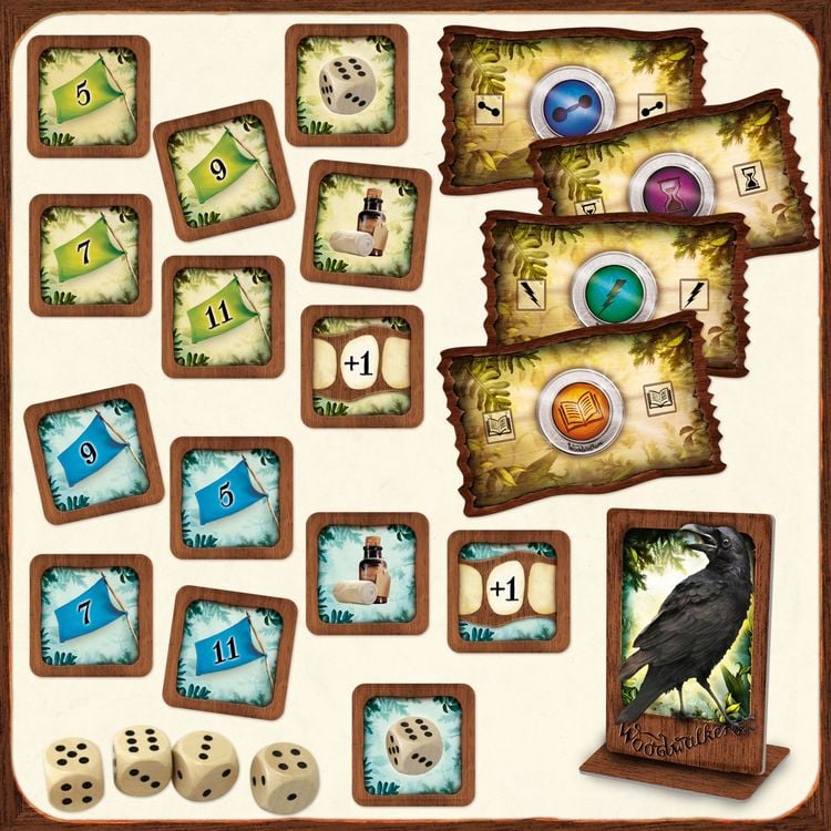 Produktbild: Woodwalkers - The Game