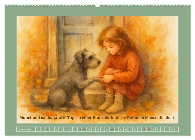 Produktbild: Wenn wir f&uuml;hlen (hochwertiger Premium Wandkalender 2026 DIN A2 quer), Kunstdruck in Hochglanz