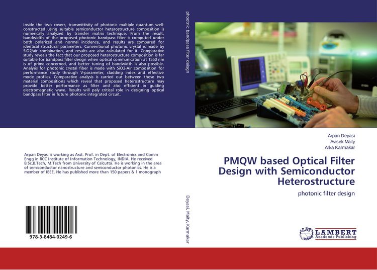 Produktbild: PMQW based Optical Filter Design with Semiconductor Heterostructure