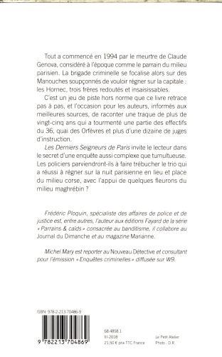 Produktbild: Les derniers seigneurs de Paris
