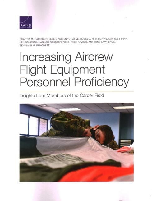 Produktbild: Increasing Aircrew Flight Equipment Personnel Proficiency