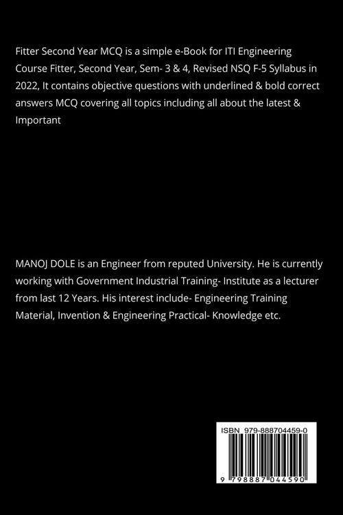 Produktbild: Fitter Second Year MCQ
