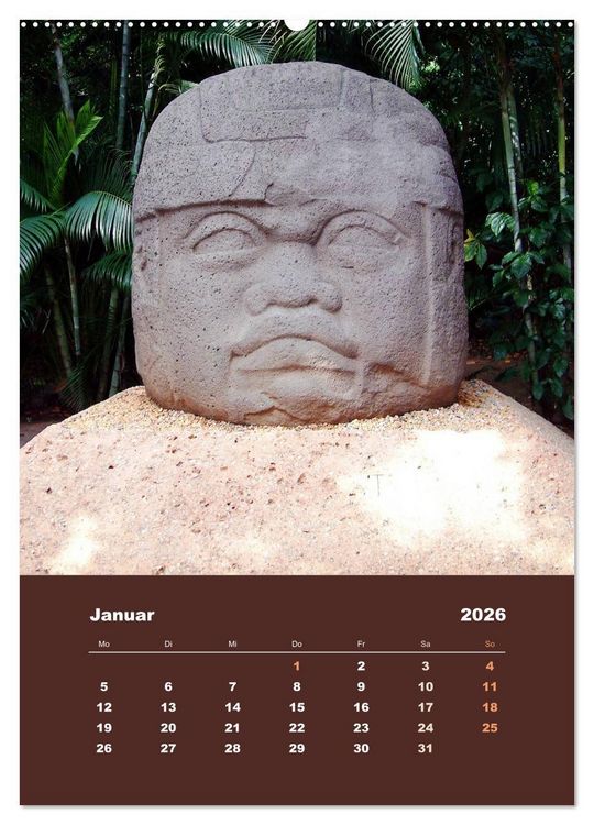 Produktbild: Klassisches Mexiko (hochwertiger Premium Wandkalender 2026 DIN A2 hoch), Kunstdruck in Hochglanz