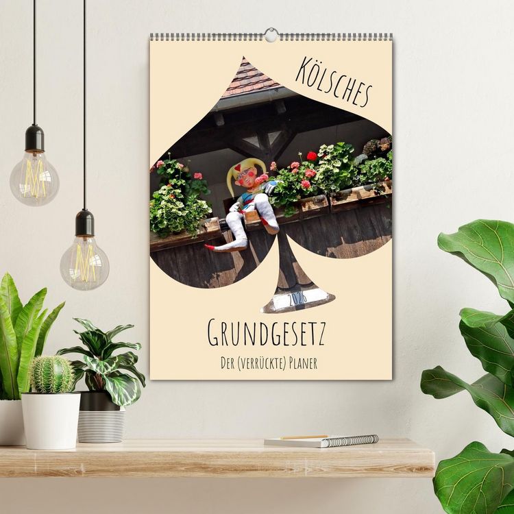 Produktbild: K&ouml;lsches Grundgesetz (Wandkalender 2026 DIN A2 hoch), CALVENDO Monatskalender