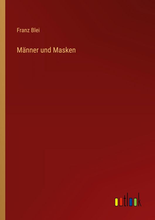 Produktbild: M&auml;nner und Masken