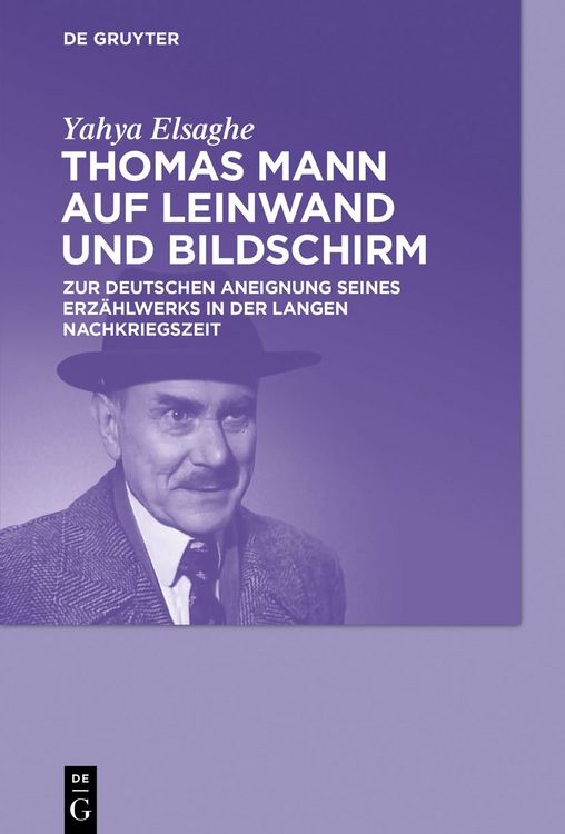 Produktbild: Thomas Mann auf Leinwand und Bildschirm