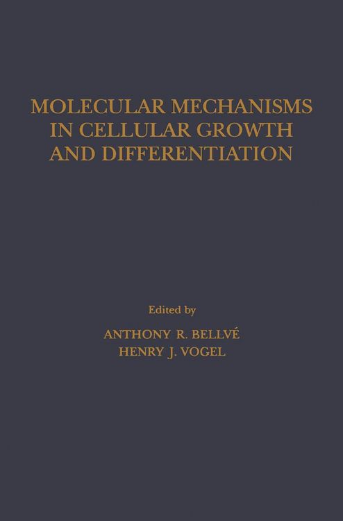 Produktbild: Molecular Mechanisms In Cellular Growth and Differentiation