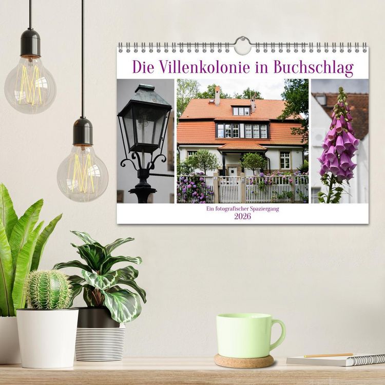 Produktbild: Die Villenkolonie in Buchschlag (Wandkalender 2026 DIN A4 quer), CALVENDO Monatskalender