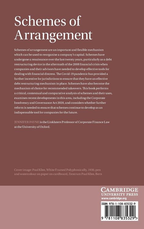 Produktbild: Schemes of Arrangement