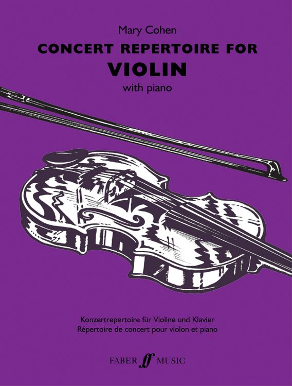 Produktbild: Concert Repertoire for Violin