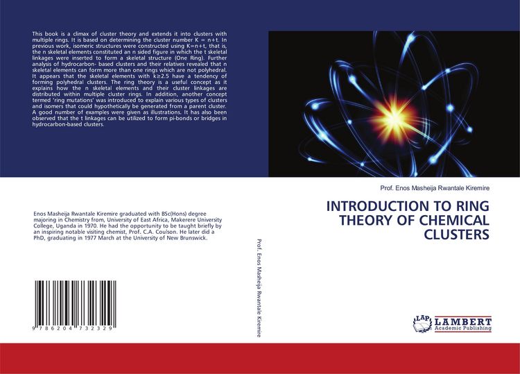 Produktbild: INTRODUCTION TO RING THEORY OF CHEMICAL CLUSTERS