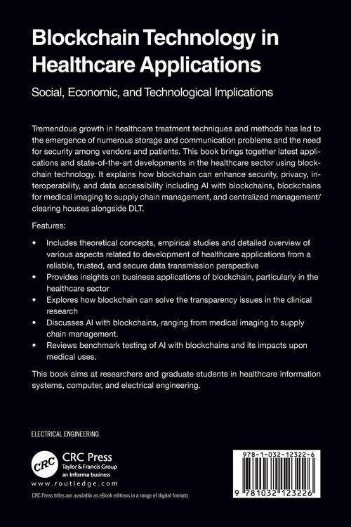 Produktbild: Blockchain Technology in Healthcare Applications