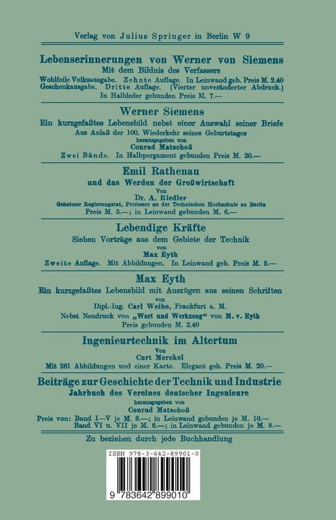 Produktbild: Die Grundlagen des technischen Denkens und der technischen Wissenschaft