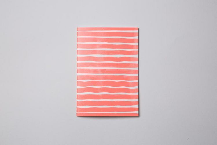 Produktbild: Hato Pr Orange Lined Notebk