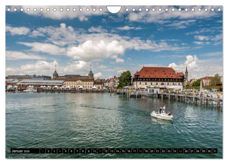 Produktbild: Kulturlandschaft Bodensee - Teil II (Wandkalender 2026 DIN A4 quer), CALVENDO Monatskalender