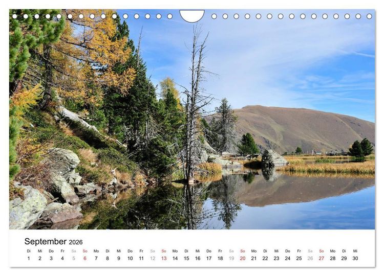 Produktbild: Unbekanntes K&auml;rnten (Wandkalender 2026 DIN A4 quer), CALVENDO Monatskalender