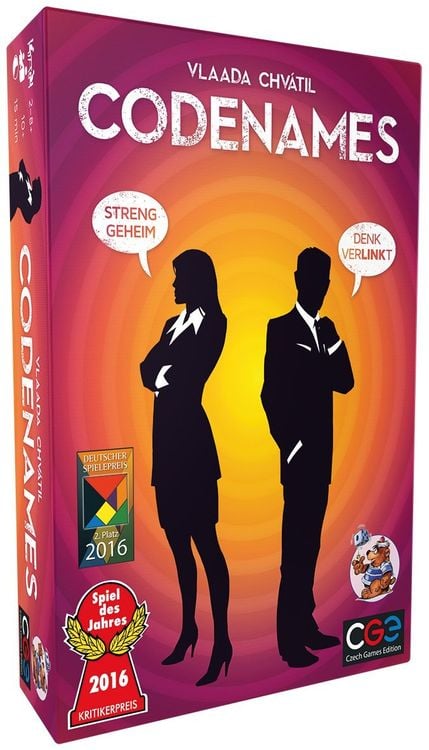 Bild vom Artikel Codenames, Spiel des Jahres 2016 vom Autor Heidelberger Spieleverlag