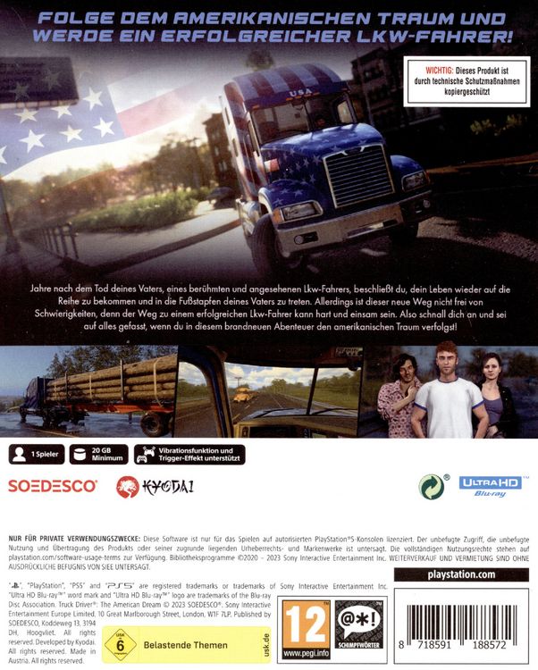 Produktbild: Truck Driver - The American Dream