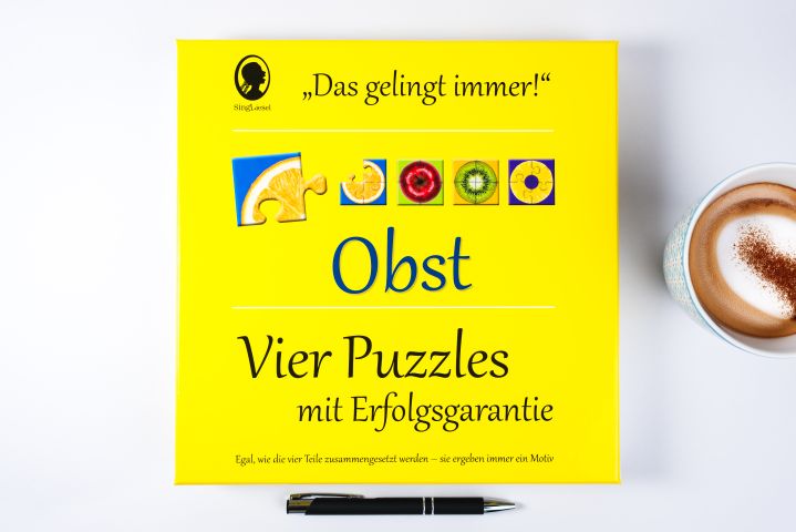 Produktbild: Das "Gelingt immer"-Puzzle Obst. Das Puzzle-Spiel f&uuml;r Senioren mit Demenz