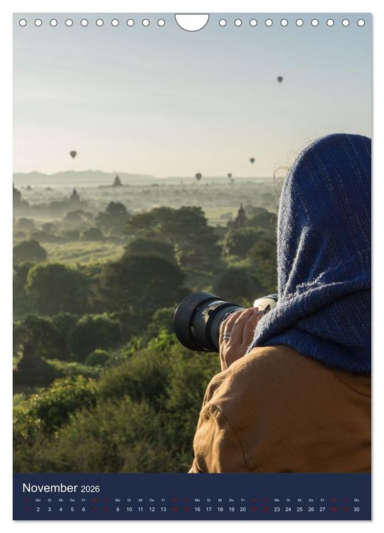 Produktbild: Reise durch Myanmar (Wandkalender 2026 DIN A4 hoch), CALVENDO Monatskalender