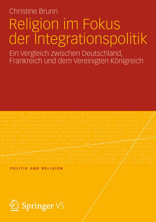 Produktbild: Religion im Fokus der Integrationspolitik