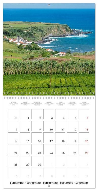 Produktbild: Beautiful Azores (Wall Calendar 2026 12 &times; 12 Inch) CALVENDO 12 Month Wall Calendar