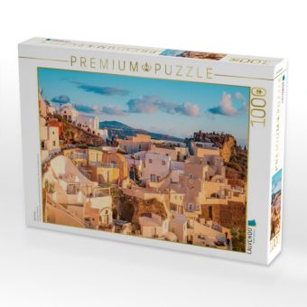 Produktbild: CALVENDO Puzzle Oia Kastro | 1000 Teile Lege-Gr&ouml;&szlig;e 64x48cm Foto-Puzzle f&uuml;r gl&uuml;ckliche Stunden