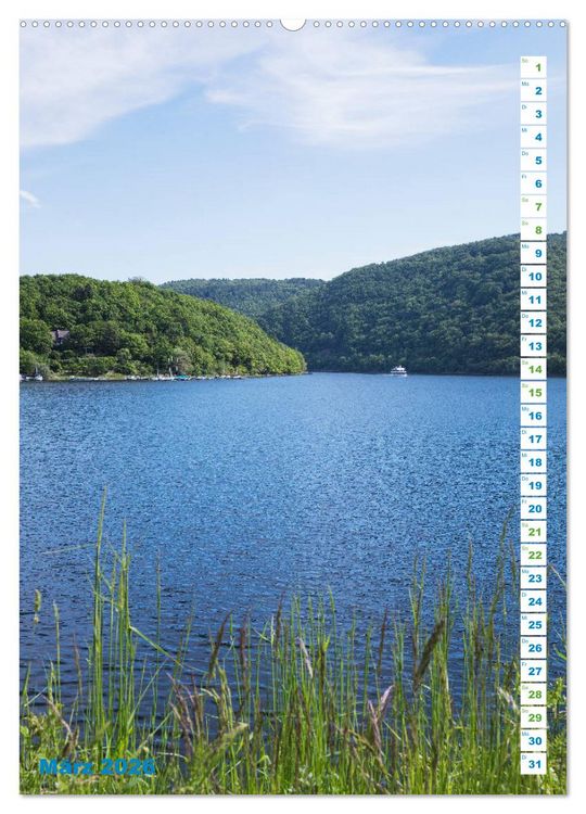 Produktbild: EIFEL - Kraftorte Wald und Wasser (hochwertiger Premium Wandkalender 2026 DIN A2 hoch), Kunstdruck in Hochglanz