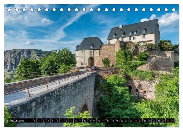 Produktbild: Nahe-Romantik: Bad M&uuml;nster am Stein-Ebernburg (Tischkalender 2026 DIN A5 quer), CALVENDO Monatskalender