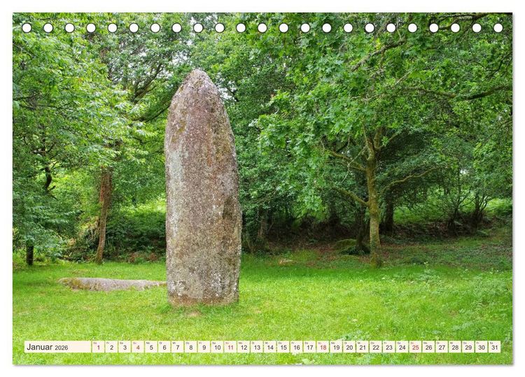 Produktbild: Huelgoat - Sagenumwobener M&auml;rchenwald in der Bretagne (Tischkalender 2026 DIN A5 quer), CALVENDO Monatskalender