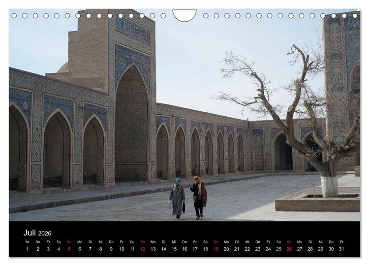 Produktbild: Usbekistan (Wandkalender 2026 DIN A4 quer), CALVENDO Monatskalender