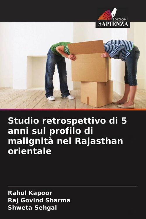 Produktbild: Studio retrospettivo di 5 anni sul profilo di malignit&agrave; nel Rajasthan orientale